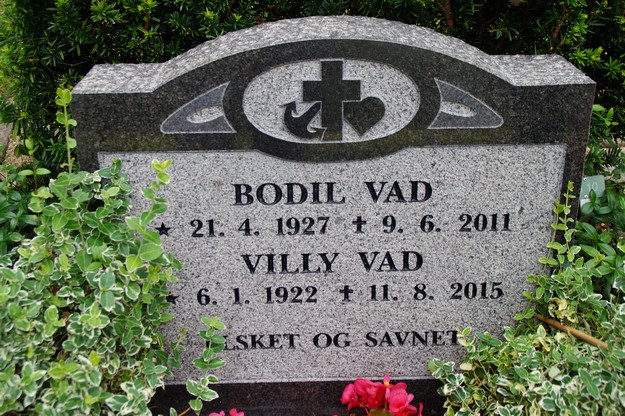 Billede af gravsten ved Sct. Jacobi Kirke, Varde