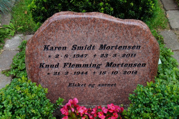 Billede af gravsten ved Sct. Jacobi Kirke, Varde