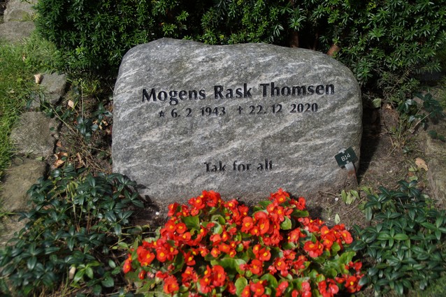 Billede af gravsten ved Sct. Jacobi Kirke, Varde