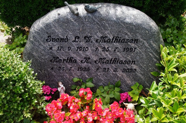 Billede af gravsten ved Sct. Jacobi Kirke, Varde
