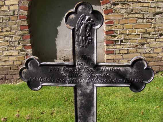 Billede af gravsten ved Sct. Jacobi Kirke, Varde