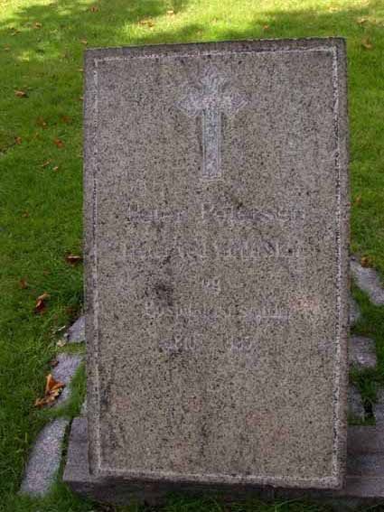 Billede af gravsten ved Sct. Jacobi Kirke, Varde