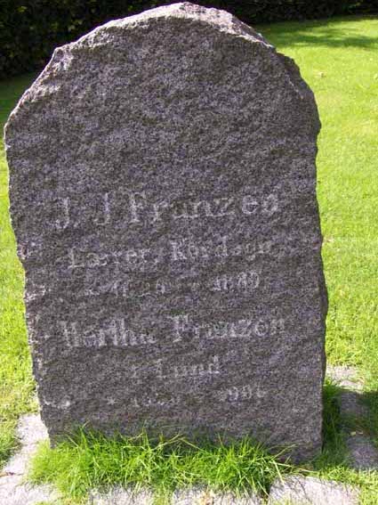 Billede af gravsten ved Sct. Jacobi Kirke, Varde